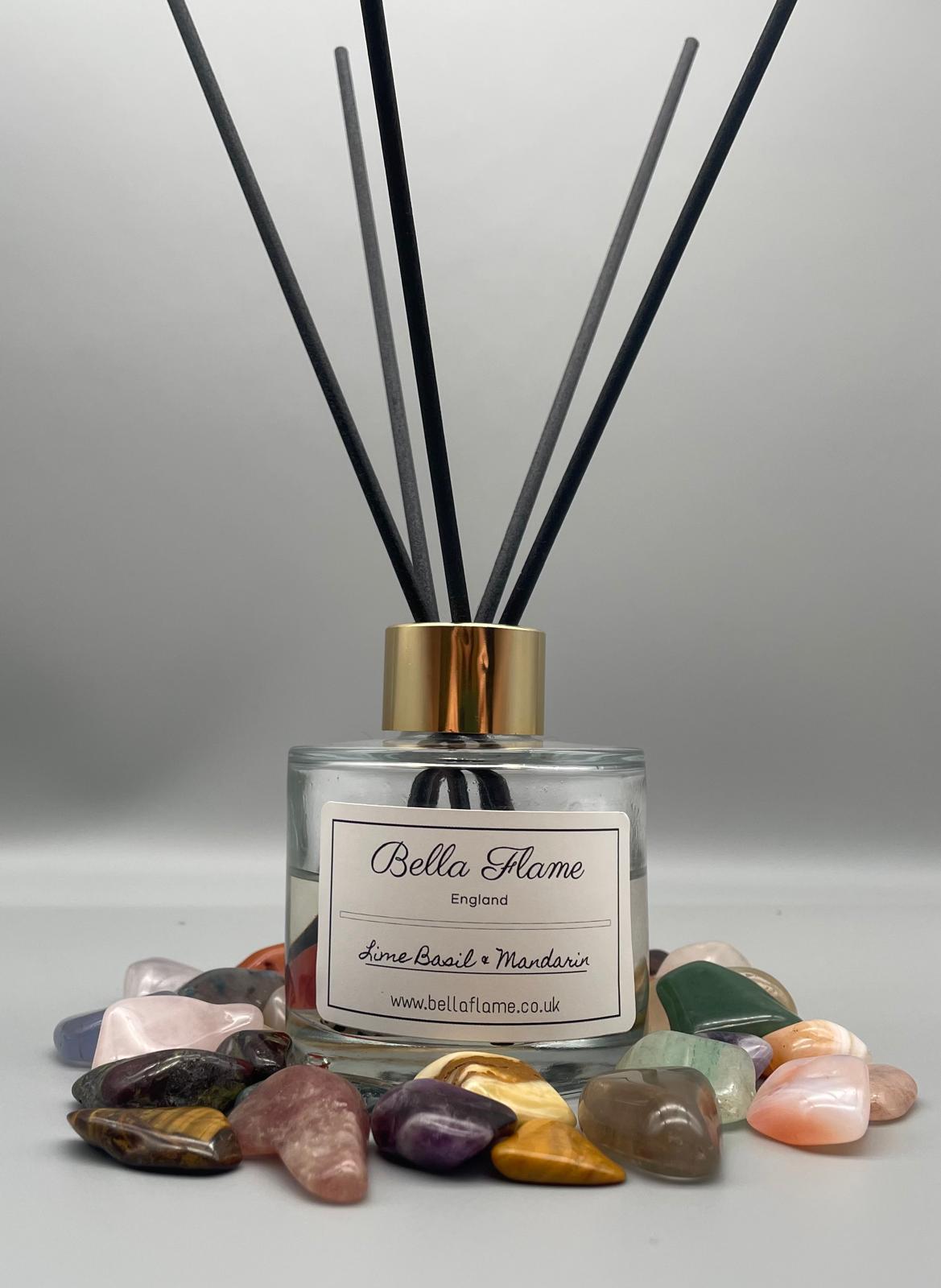 Gemstone Diffusers - gold - Bella Flame England