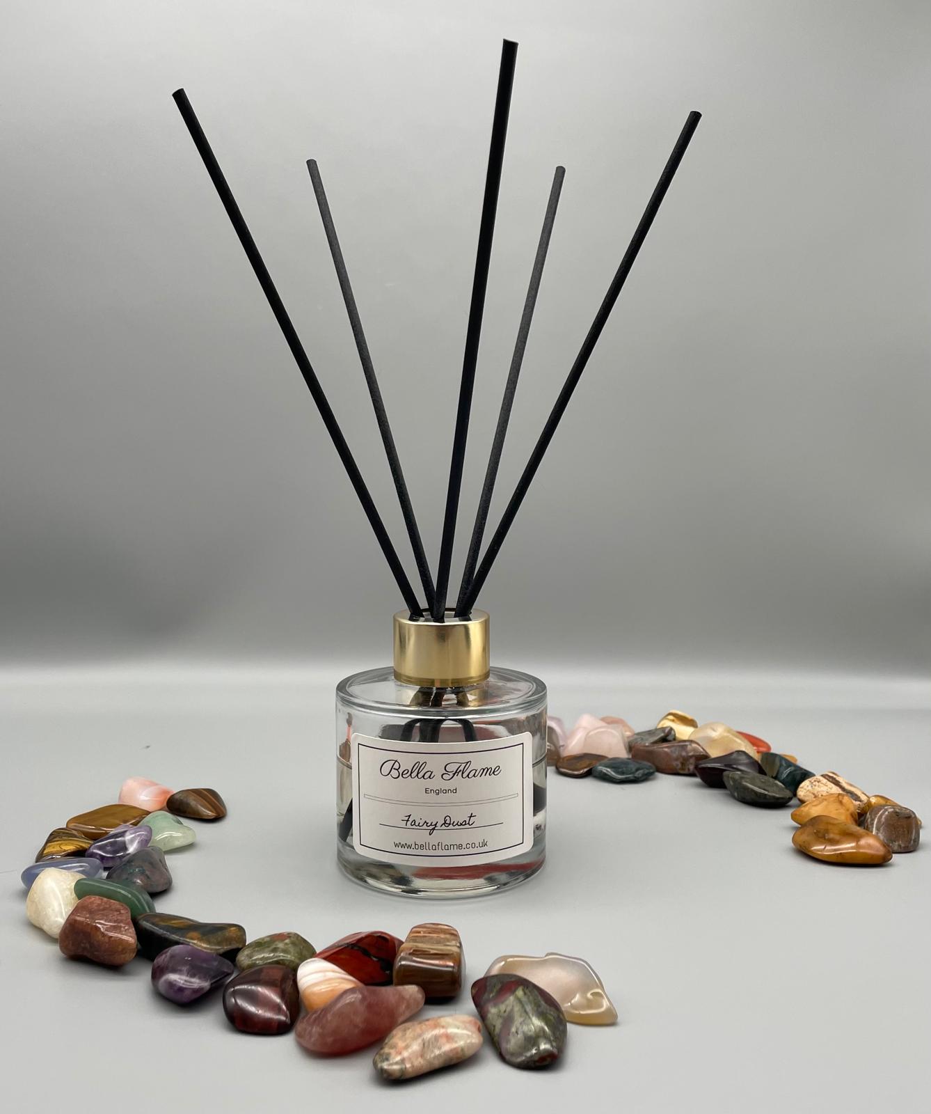 Gemstone Diffusers - gold - Bella Flame England