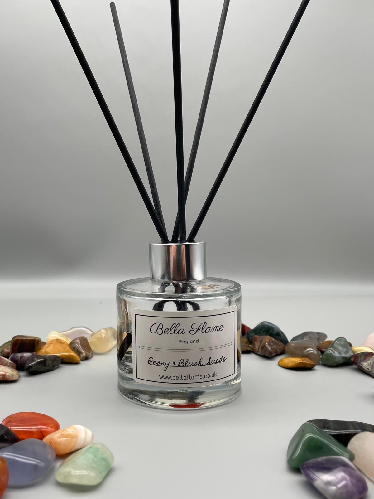 Gemstone Diffusers - silver - Bella Flame England