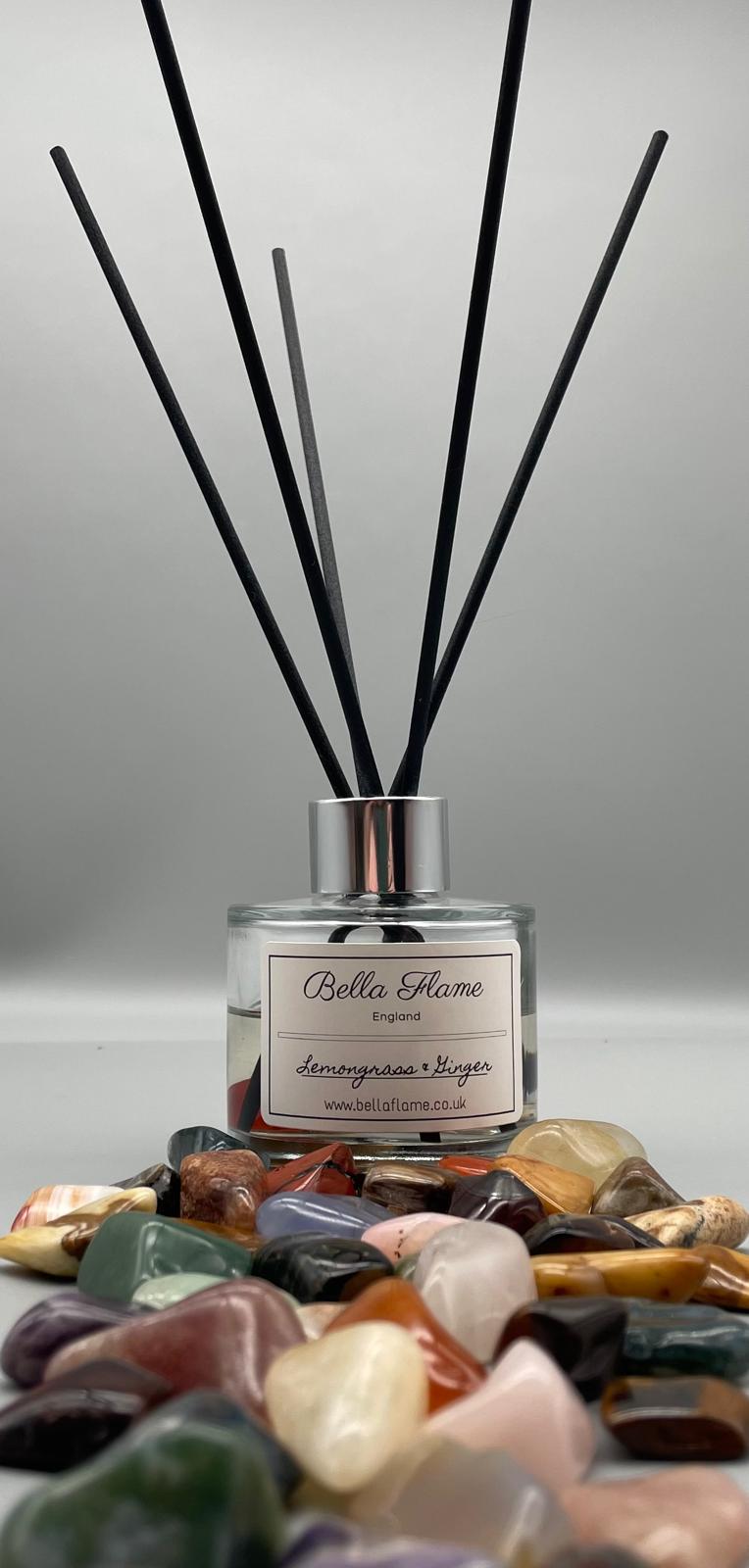 Gemstone Diffusers - silver - Bella Flame England