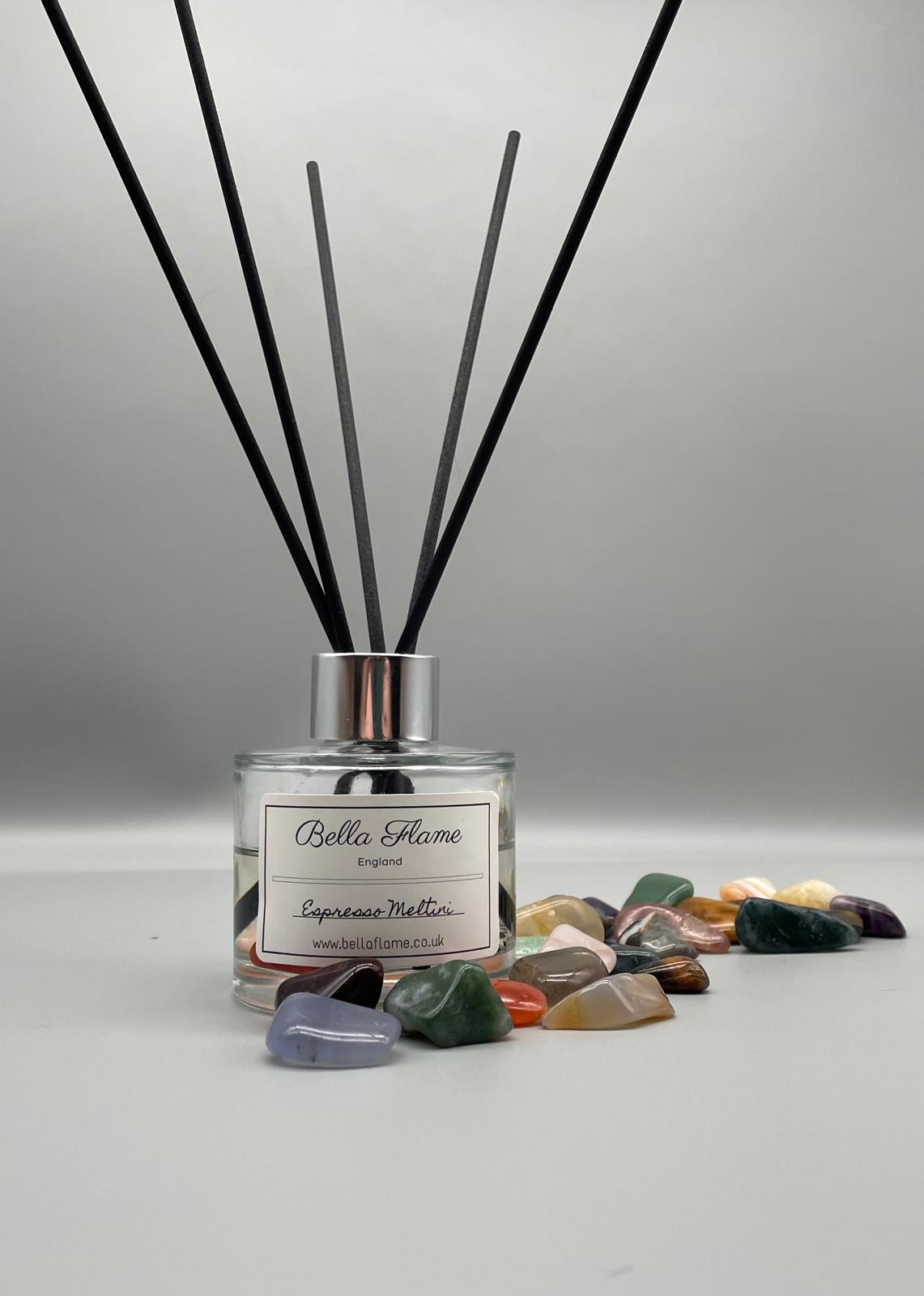 Gemstone Diffusers - silver - Bella Flame England