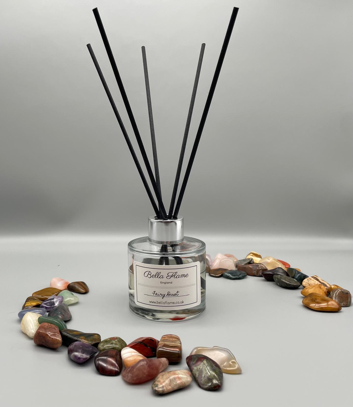 Gemstone Diffusers - silver - Bella Flame England