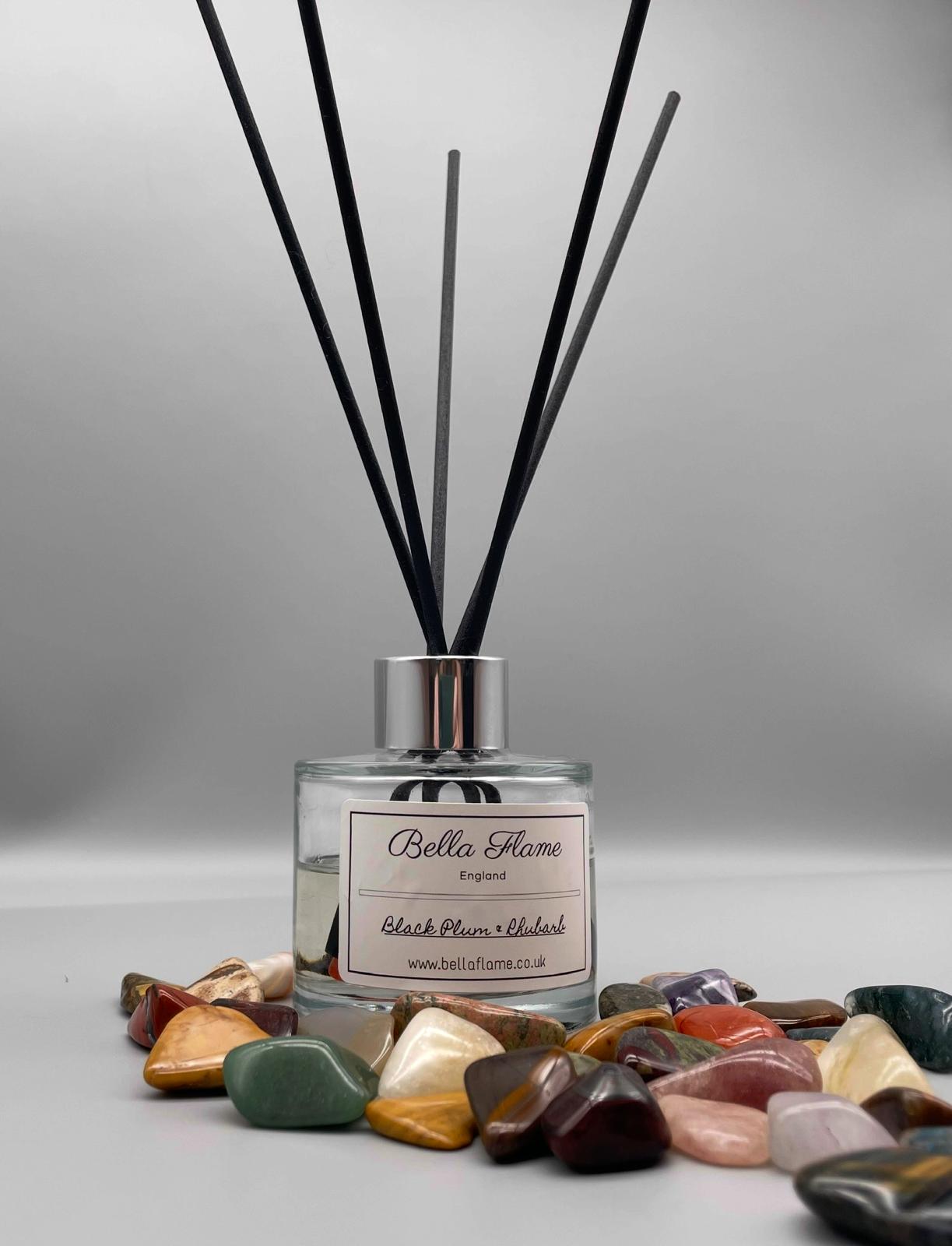 Gemstone Diffusers - silver - Bella Flame England